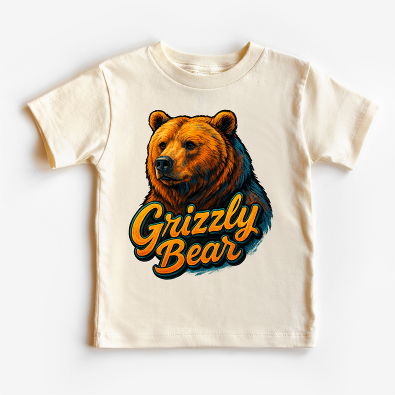 Grizzly Bear Shirt - Zoo Animal Tee