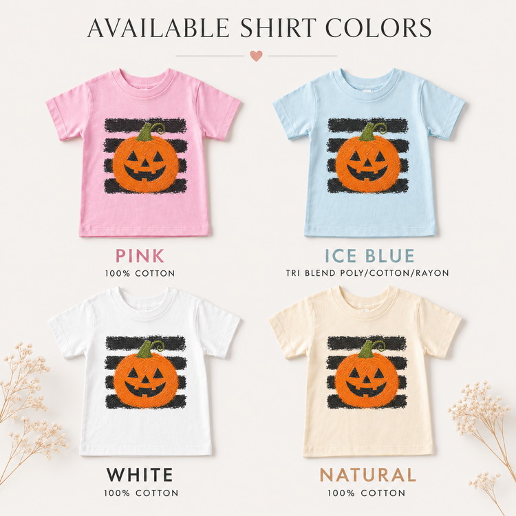 Kids Jack O Lantern Halloween Shirt, Vintage Pumpkin Toddler Tee, Spooky Fall Graphic T-Shirt