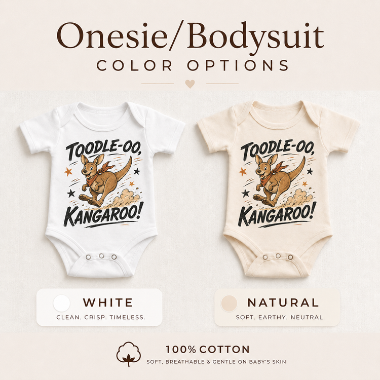 Toodle Oo Kangaroo Shirt, Funny Kids Animal Graphic Tee, Cute Goodbye T-Shirt