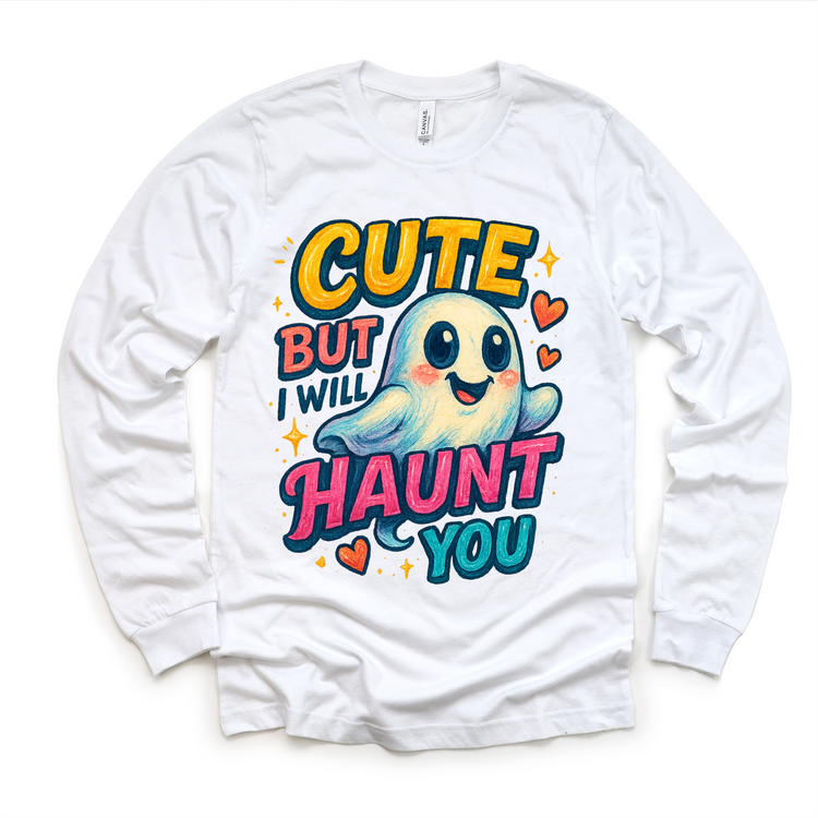 Cue But I Will Haunt You Ghost Halloween Shirt - Halloween Tee
