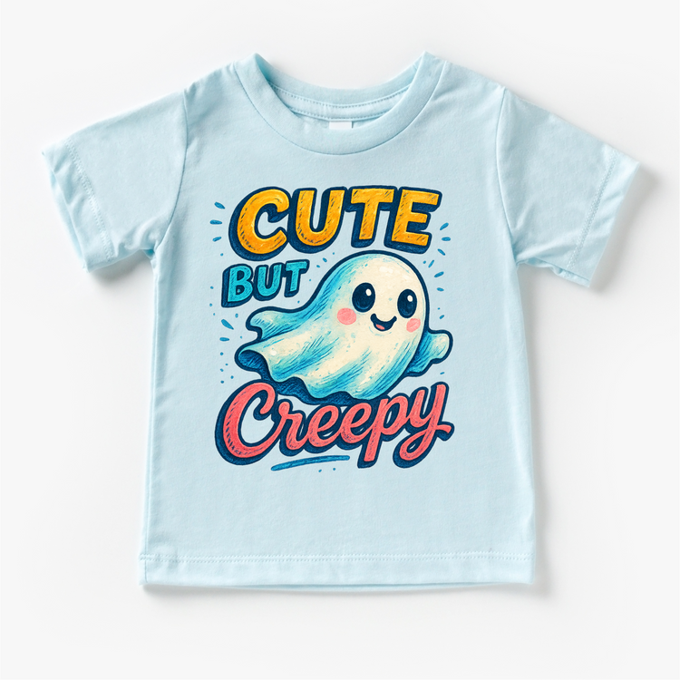 Cute But Creepy Ghost Halloween Shirt - Halloween Tee