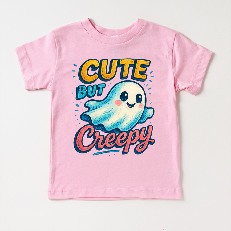 Cute But Creepy Ghost Halloween Shirt - Halloween Tee
