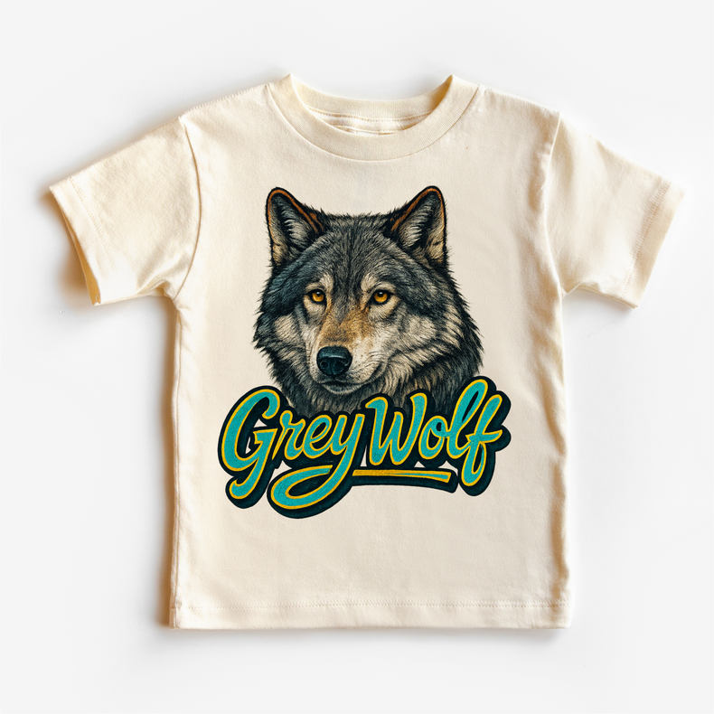 Grey Wolf Wildlife Shirt - Animal Tee