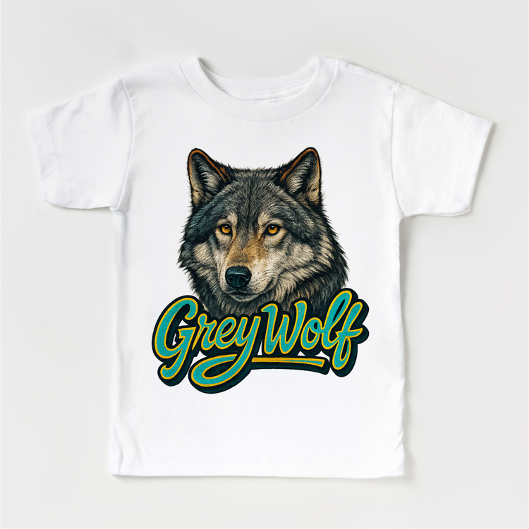 Grey Wolf Wildlife Shirt - Animal Tee