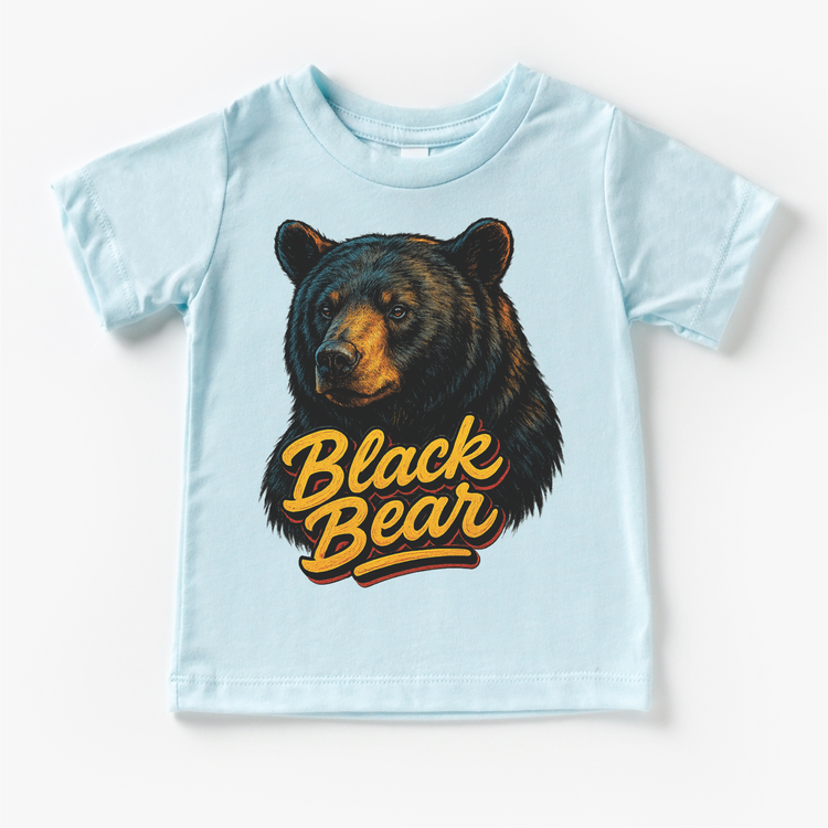 Black Bear Wildlife Shirt - Animal Tee