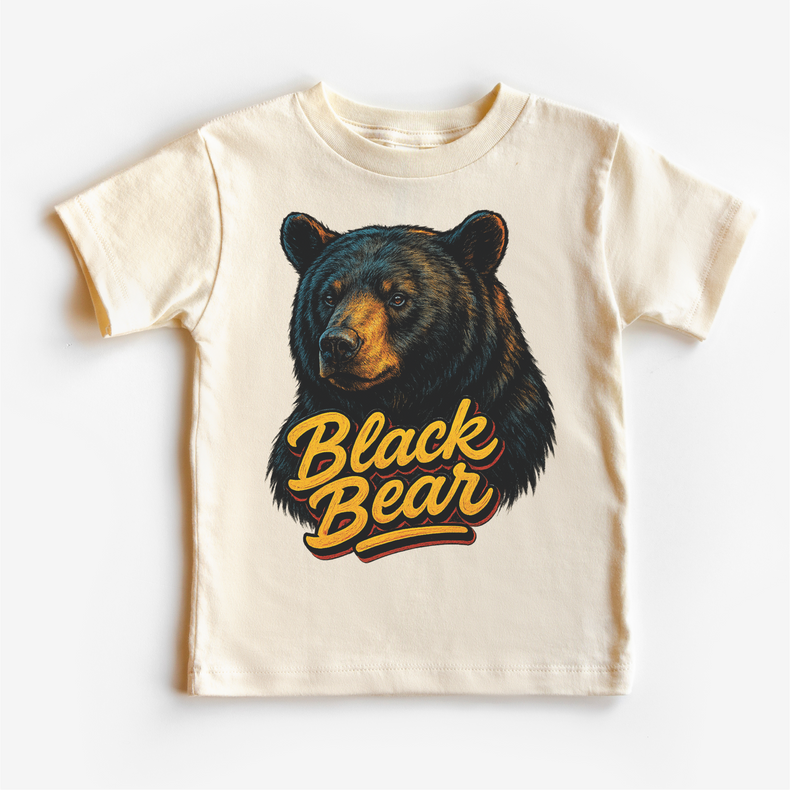 Black Bear Wildlife Shirt - Animal Tee