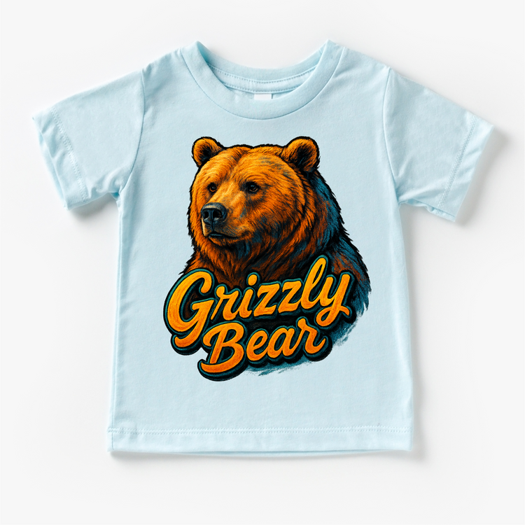 Grizzly Bear Shirt - Zoo Animal Tee
