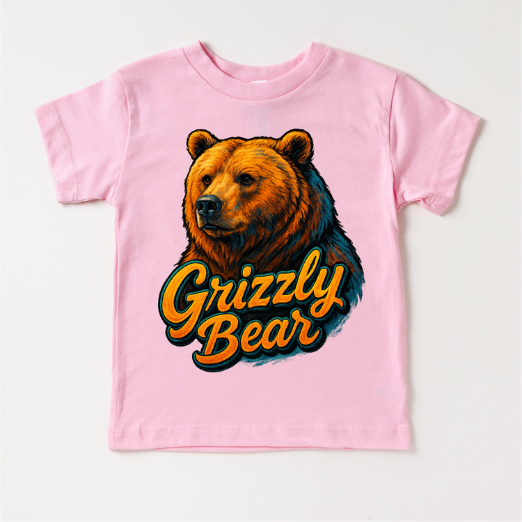 Grizzly Bear Shirt - Zoo Animal Tee