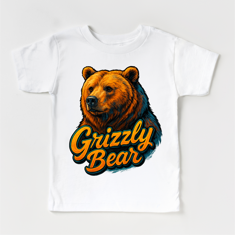 Grizzly Bear Shirt - Zoo Animal Tee