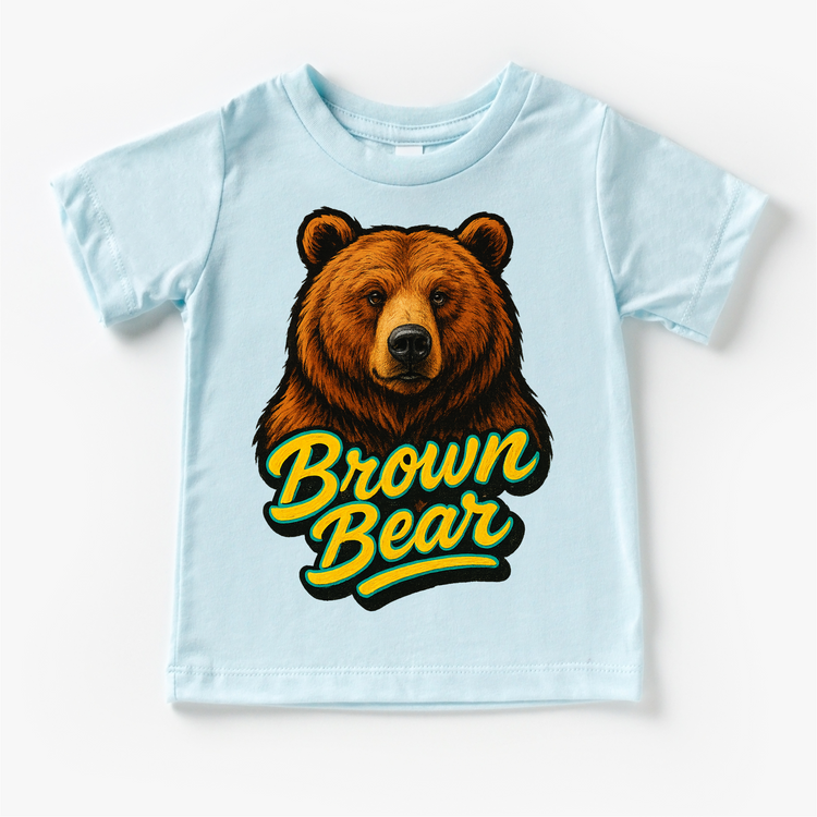 Brown Bear Shirt - Zoo Animal Tee