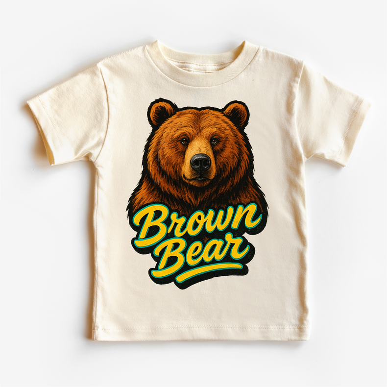 Brown Bear Shirt - Zoo Animal Tee