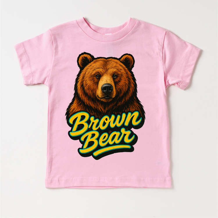 Brown Bear Shirt - Zoo Animal Tee