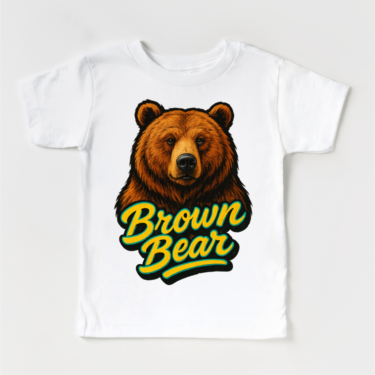 Brown Bear Shirt - Zoo Animal Tee