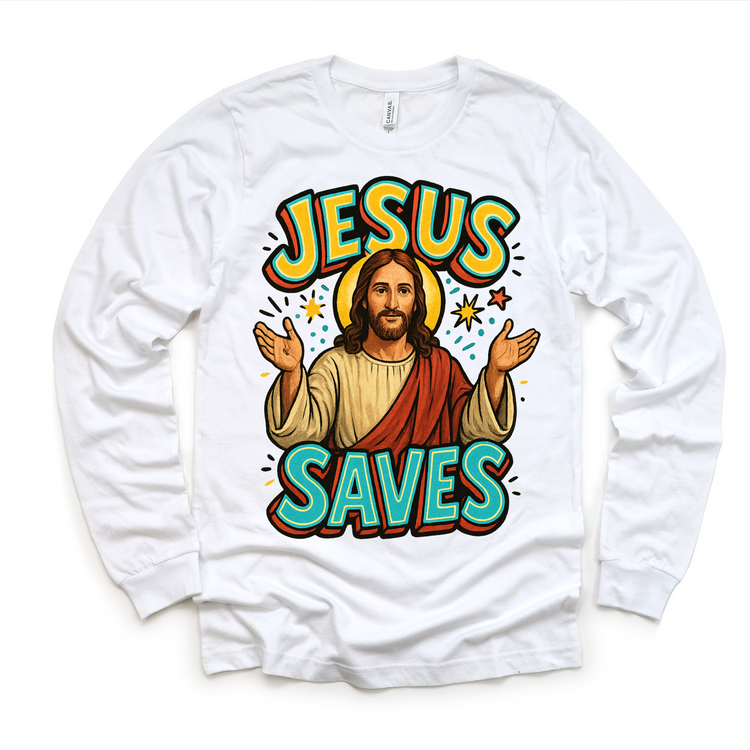 Jesus Saves Christian Shirt - Religious Tee