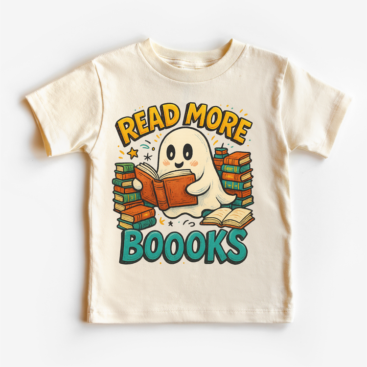 Read More BOOOKS Halloween Shirt - Halloween Ghost Tee