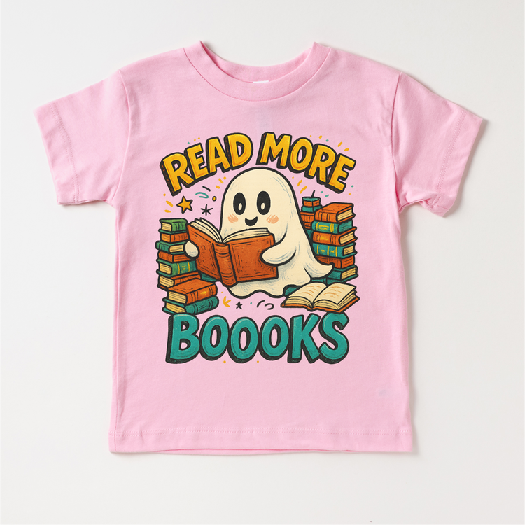 Read More BOOOKS Halloween Shirt - Halloween Ghost Tee
