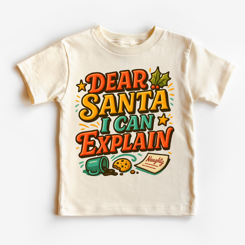 Dear Santa I Can Explain Christmas Shirt - Christmas Tee