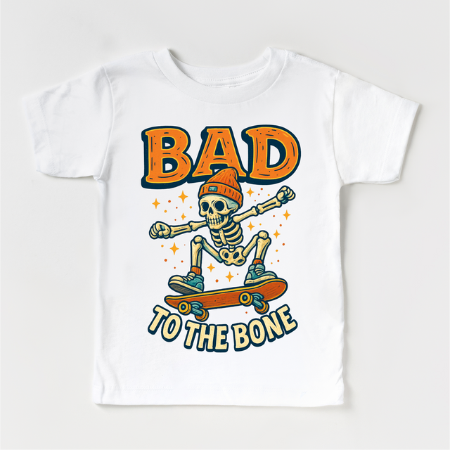 Bad To The Bone Halloween Shirt - Halloween Tee