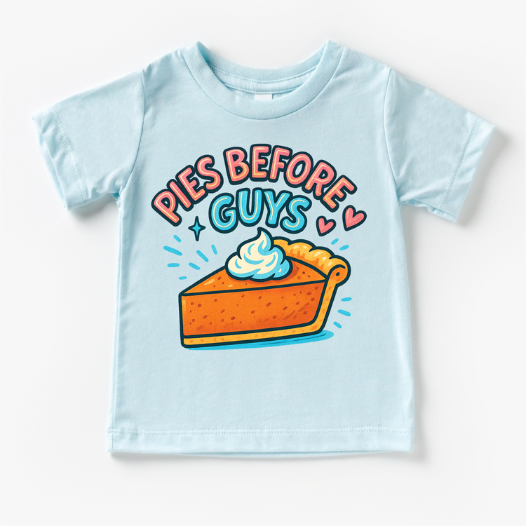 Pies Before Guys Thanksgiving Shirt - Pumpkin Pie Tee