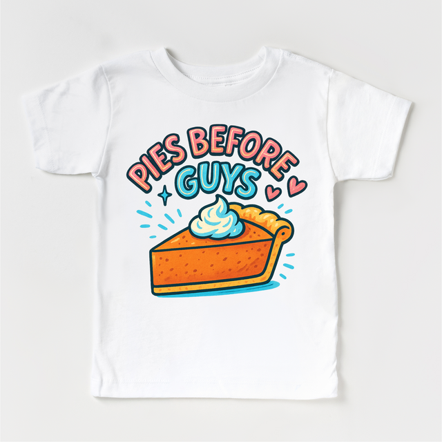 Pies Before Guys Thanksgiving Shirt - Pumpkin Pie Tee