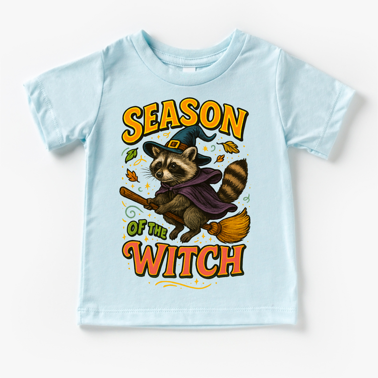 Season Of The Witch Raccoon Shirt - Halloween Tee