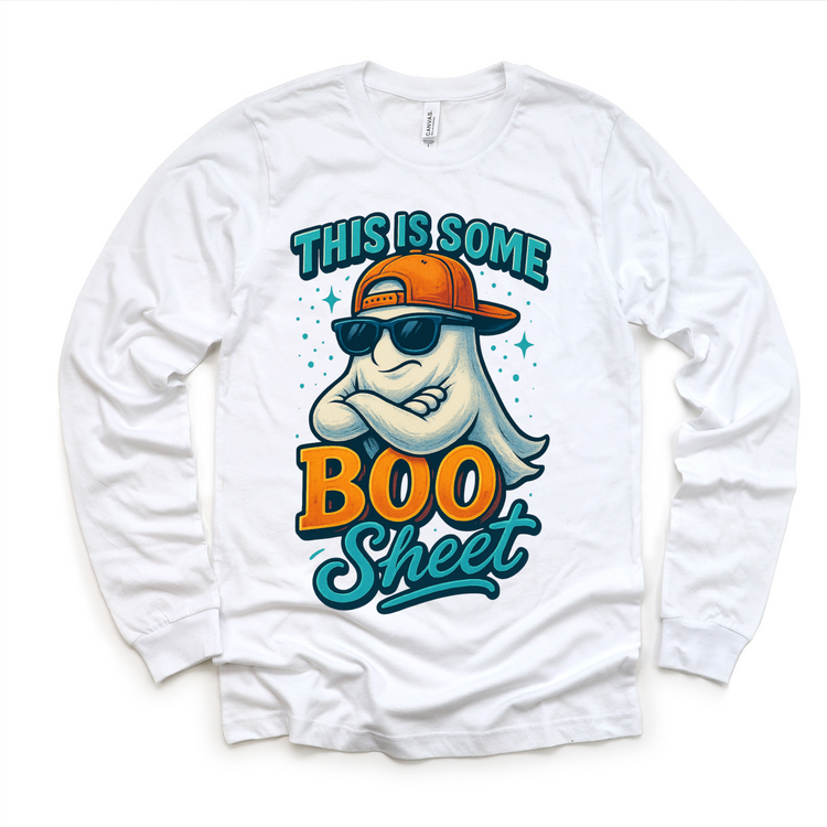 This Is Some BOO SHEET Funny Halloween Shirt - Halloween Ghost Tee