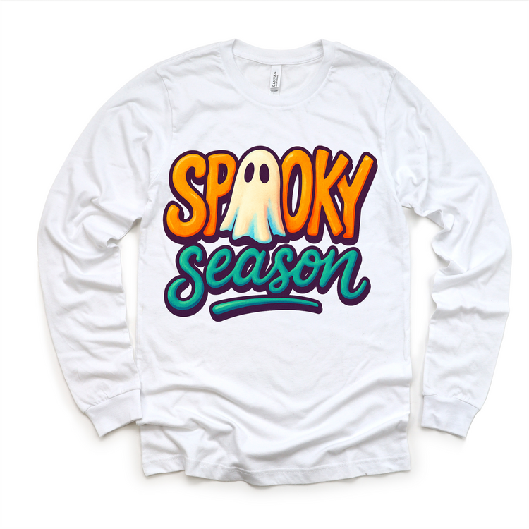 Spooky Season Halloween Shirt - Halloween Fall Ghost Tee