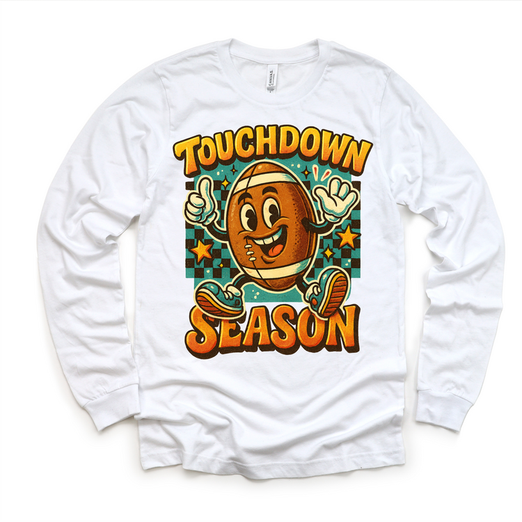 Kids Touchdown Season Football Shirt - Football Tee