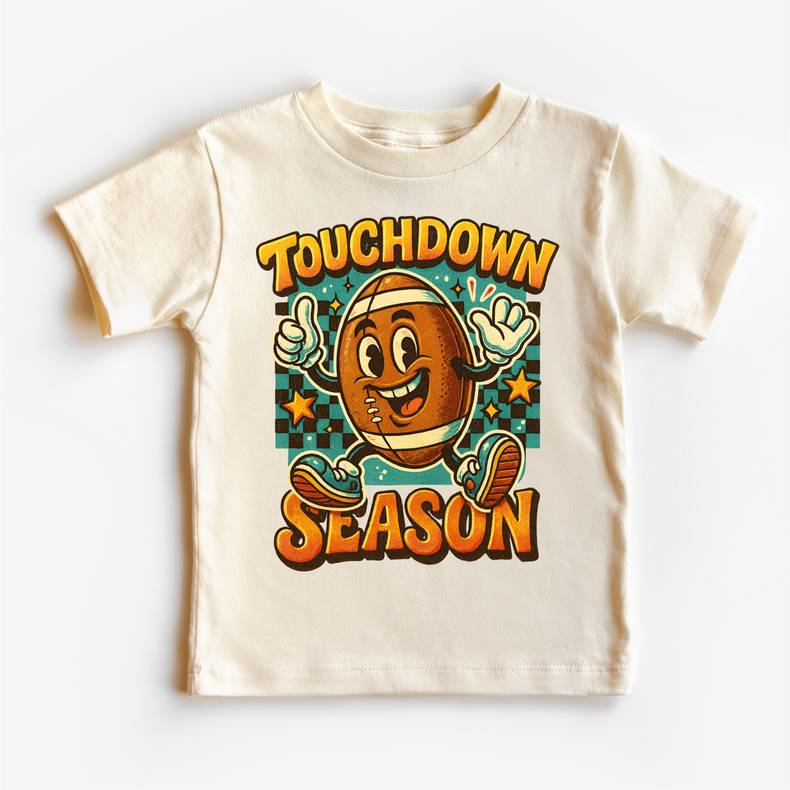 Kids Touchdown Season Football Shirt - Football Tee