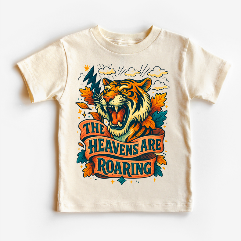 The Heavens Are Roaring Christian Shirt - Religious Tee