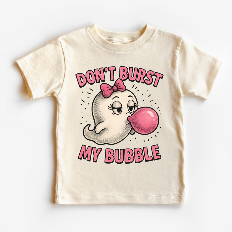 Don't Burst My Bubble Ghost Halloween Shirt - Halloween Tee