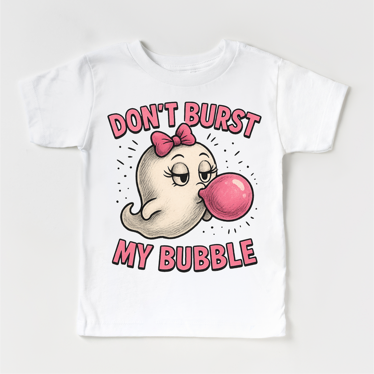 Don't Burst My Bubble Ghost Halloween Shirt - Halloween Tee