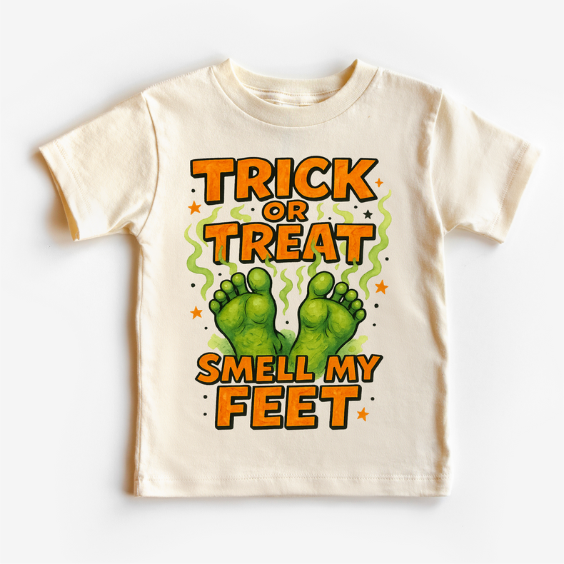 Trick Or Treat Smell My Feet Halloween Shirt - Funny Halloween Tee
