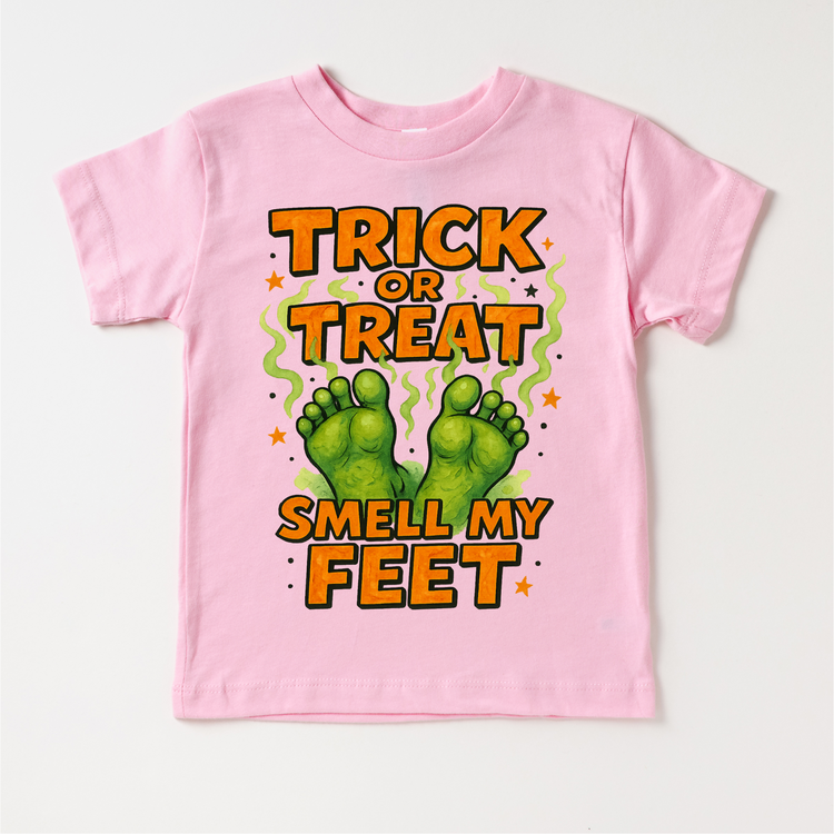 Trick Or Treat Smell My Feet Halloween Shirt - Funny Halloween Tee