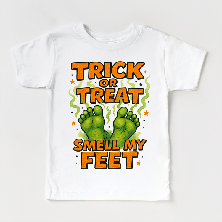 Trick Or Treat Smell My Feet Halloween Shirt - Funny Halloween Tee