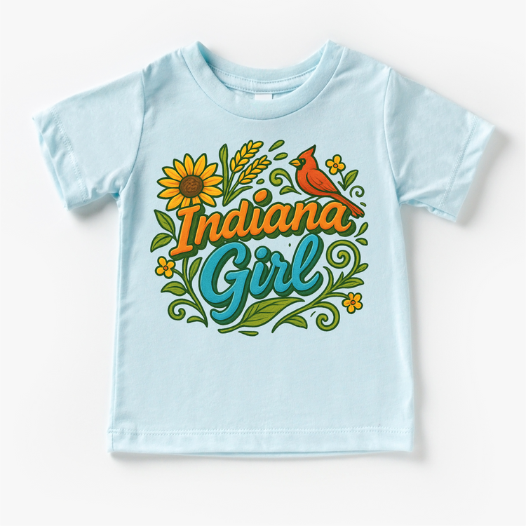 Indiana Girl Shirt - Geography Tee