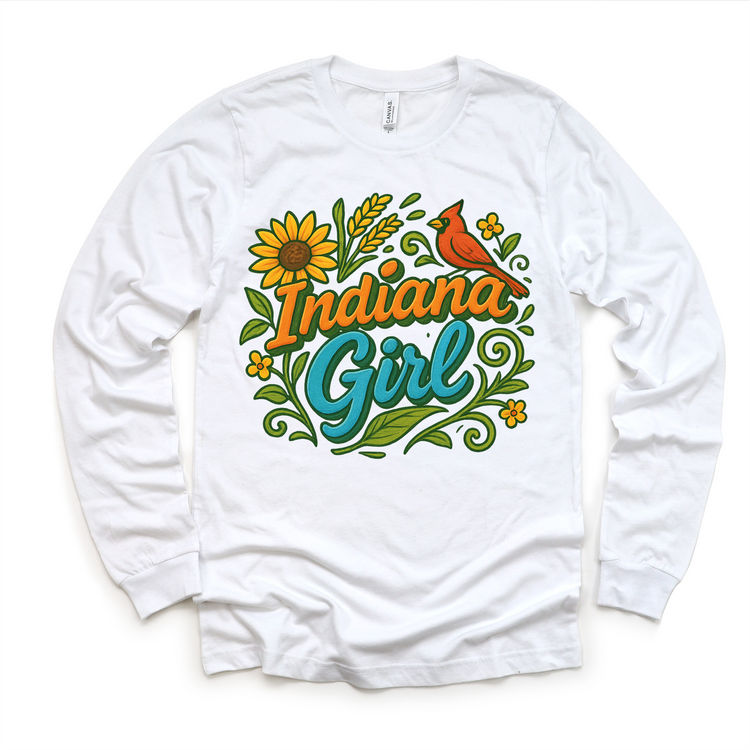 Indiana Girl Shirt - Geography Tee