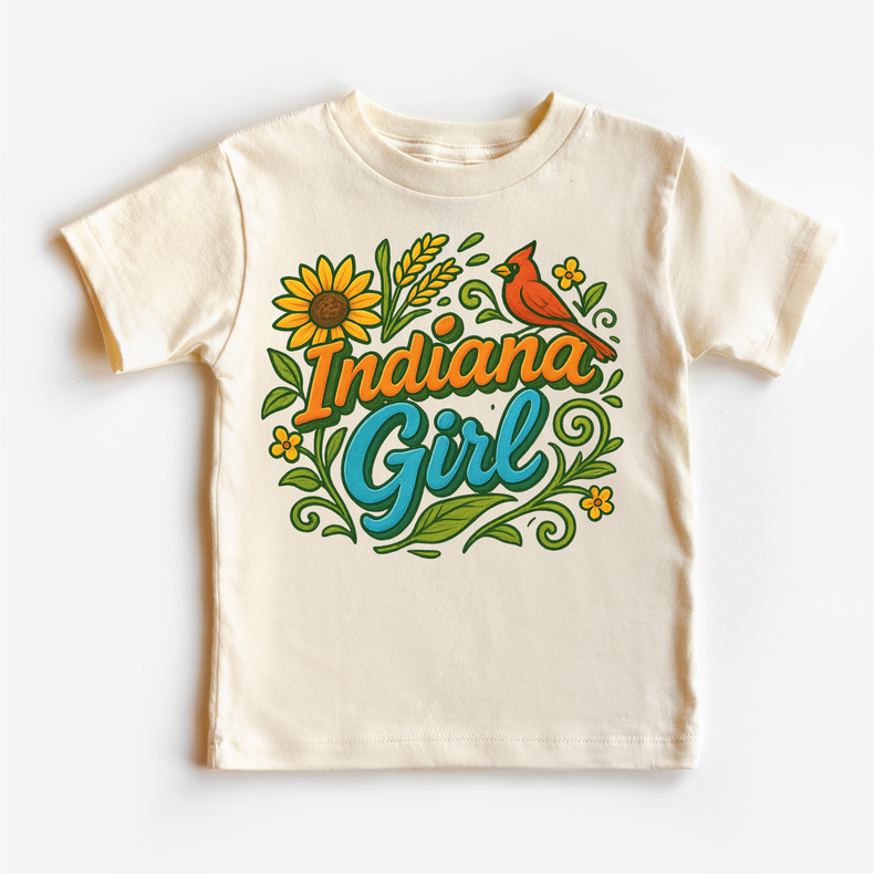 Indiana Girl Shirt - Geography Tee