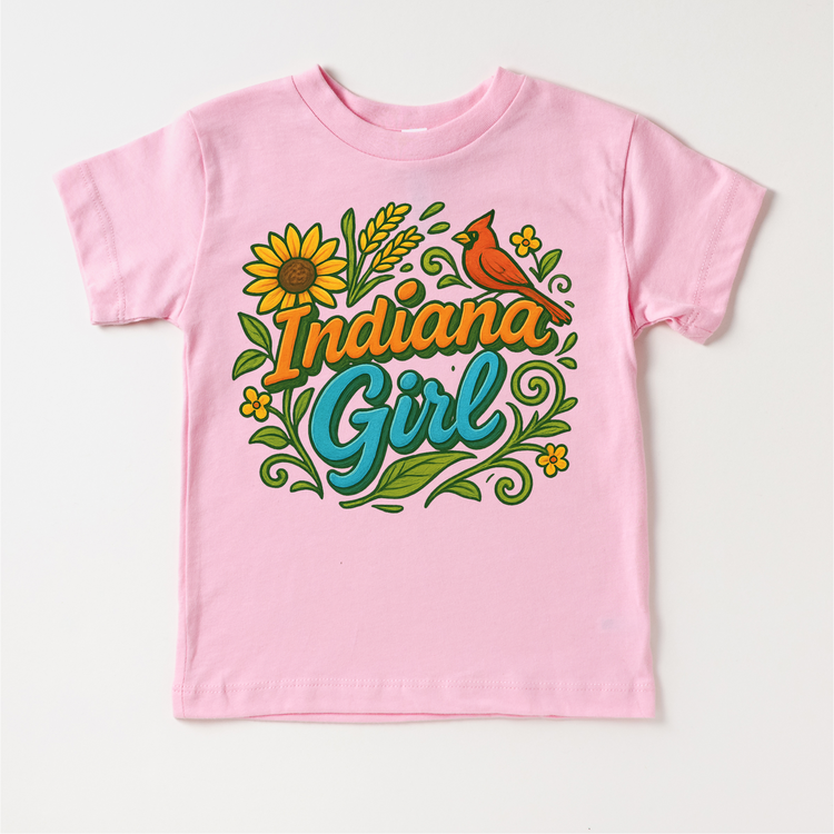Indiana Girl Shirt - Geography Tee