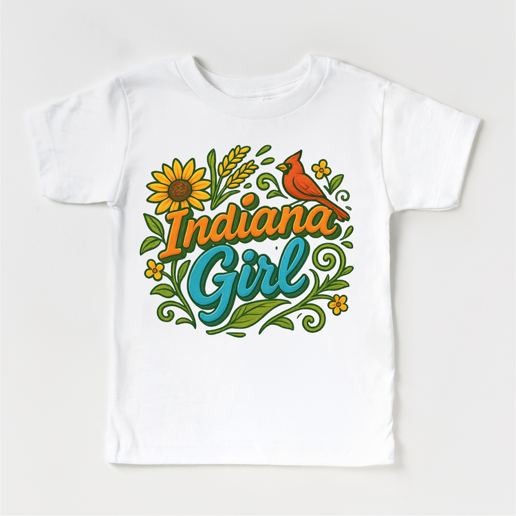 Indiana Girl Shirt - Geography Tee