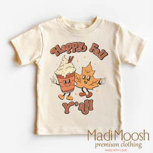 Happy Fall Y'all Shirt - Thanksgiving Shirt