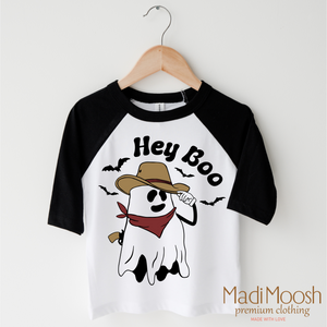 Hey Boo Western Halloween Shirt - Halloween Tee