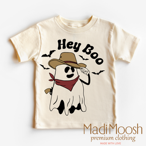 Hey Boo Western Halloween Shirt - Halloween Tee