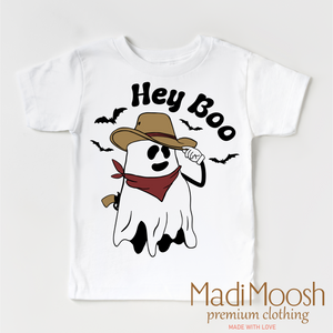 Hey Boo Western Halloween Shirt - Halloween Tee