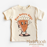 Pies Before Guys Thanksgiving, Pumpkin Pie graphic T-shirt by Madi Moosh