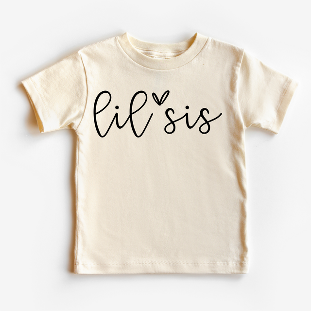 Lis Sis Sister Siblings Family Shirt - Sister Tee