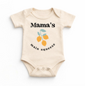 Mama's Main Squeze Spring Lemon Bodysuit - Baby Bodysuit - Madi Moosh Boutique
