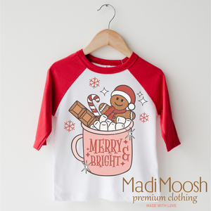 Merry And Bright Christmas Shirt - Christmas Tee