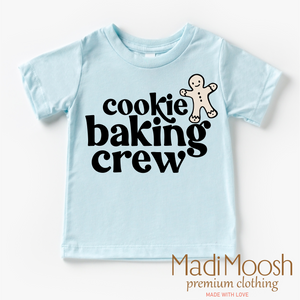 Gingerbread Cookie Baking Crew Shirt - Christmas Tee