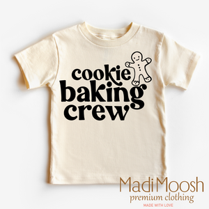 Gingerbread Cookie Baking Crew Shirt - Christmas Tee